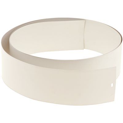 Designer&#39;s Touch Vertical Blind Vinyl Replacement Louvers, Fits 94-1/2 in. Blind, White, 25 Per