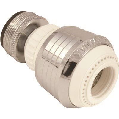 SWIVEL AERATOR DUAL THREADED PLASTIC BODY 2.2 GPM