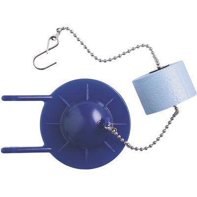 KOHLER 2 in. Blue Toilet Flapper with Float Used in Various 2-Piece Toilets