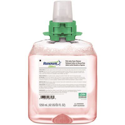Renown Fmx-12 Dispenser Refill 1250 mL Cranberry Fragrance Foaming Hand Soap Luxury Handwash (4-