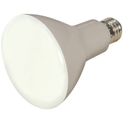 Satco Products 65-Watt Equivalent BR30 Medium Base Flood Dimmable and ENERGY STAR LED Light Bulb