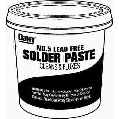 SOLDER PASTE 1.7 OZ., LEAD FREE