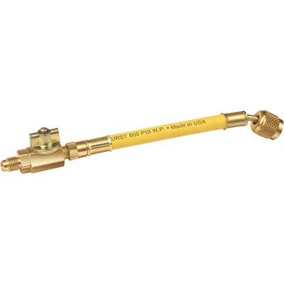 KOBRA YELLOW 6 IN. WHIP END HOSE