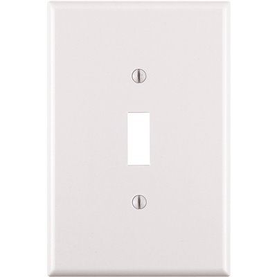 Jumbo Switch Plate-White