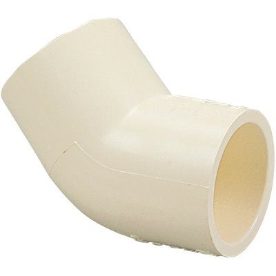 NIBCO 1/2 in. CPVC-CTS 45-Degree Slip x Slip Elbow Fitting