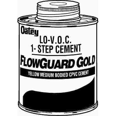 Oatey FlowGuard Gold 4 oz. CPVC Medium Yellow Cement