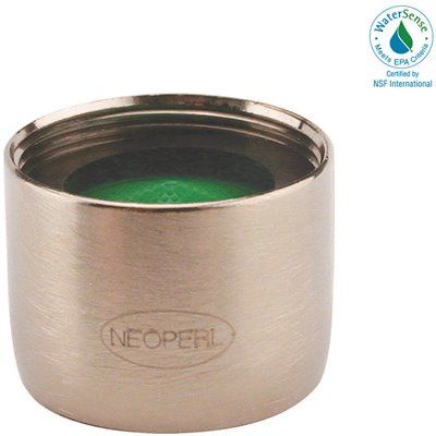 Perlator 1.5 GPM 55/64 in. - 27 Regular Female Faucet Aerator, Brushed Nickel