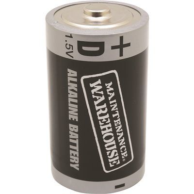 MAINTENANCE WAREHOUSE D Alkaline Battery (12-Pack)