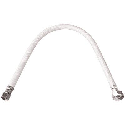 PVC BATHROOM WATER CONNECTOR SUPPLY LINE 3/8 IN. COMP X 1/2 IN. FIP X 16 IN. LEAD FREE