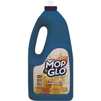 MOP AND GLO FLOOR SHINE CLEANER, 64 OZ.