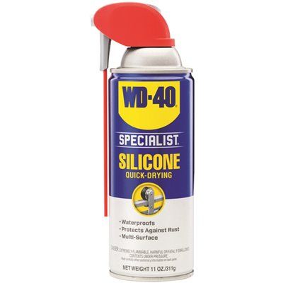 WD-40 SPECIALIST WATER RESISTANT SILICONE LUBRICANT, 11 OZ.
