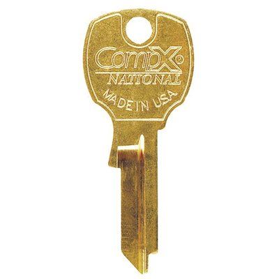 Compx Security Standard Mailbox Lock Key Blank