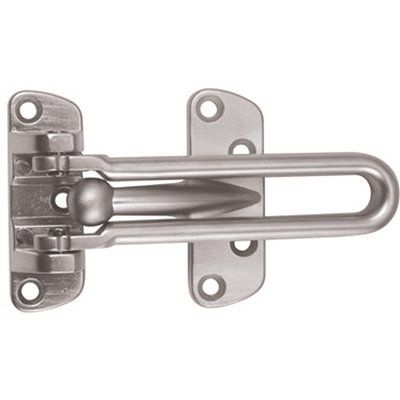SECURITY DOOR LOCK SATIN NICKEL