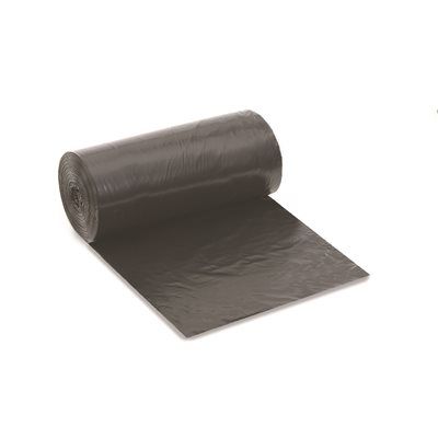 Renown Fits 33 Gal. 1.2 mil Black 33 in. x 39 in. Can Liner Trash Bags (25 Per Roll, 6 Rolls Per
