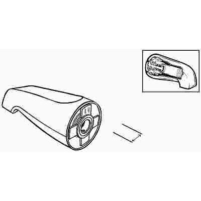 Rugular Tub Spout w/Quick Connect
