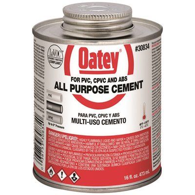 Oatey 16 oz. ABS Red Label All-Purpose Cement