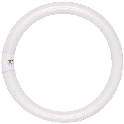 Satco 32-Watt 12 in. Circline T9 G10q Base Fluorescent Tube Light Bulb in Daylight (Case of 12)