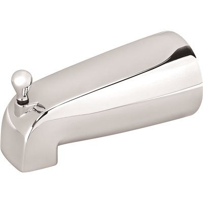 PROPLUS® SLIP-ON BATHTUB SPOUT WITH PULL-UP DIVERTER, CHROME