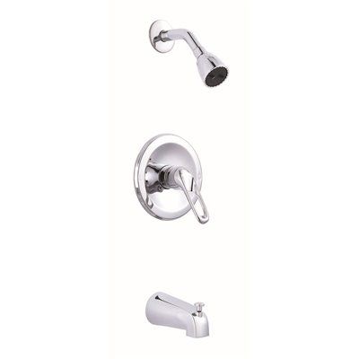 PREMIER® BAYVIEW™ SINGLE-HANDLE TUB AND SHOWER FAUCET WITH OPTIONAL LOOP HANDLE, CHROME