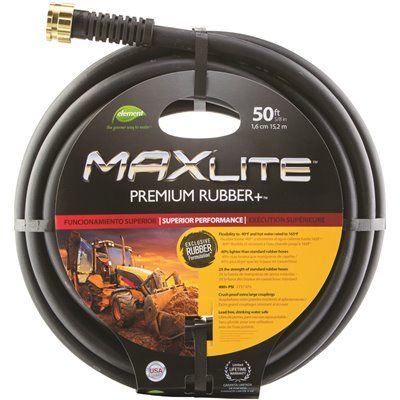 Element 5/8 in. Dia x 50 ft. Maxlite Premium Rubber Hose