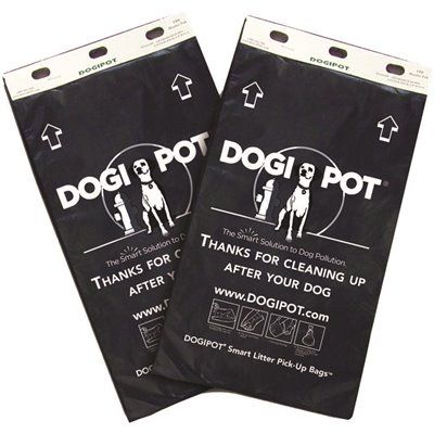 FD.DOGIPOT Case of 20 Header Pak Smart Litter Pick Up Bags (100 bags per card)