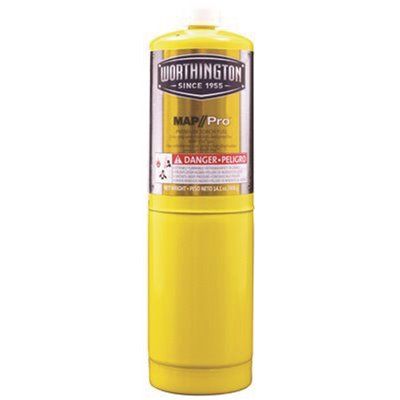 MAP/PRO™ GAS CYLINDER WITH SEAM COVER PLATES, 14.1 OZ., 12 PER CASE