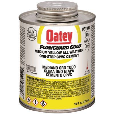 Oatey 16 oz. FlowGuard Gold CPVC 1-Step Cement