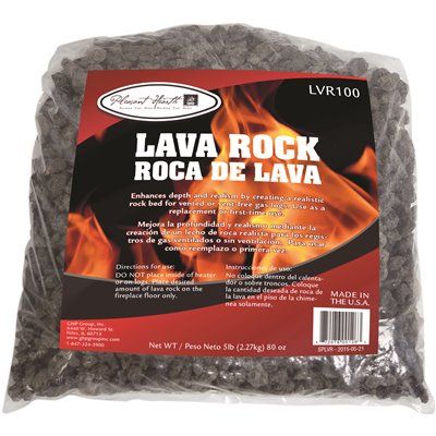FD.Pleasant Hearth 5 lbs. Lava Rock Pellet Bag