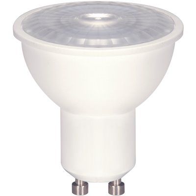 SATCO® LED FLOOD LAMP, MR16, 6.5 WATTS, 4000K, 80 CRI, GU10 BASE, 120 VOLTS, DIMMABLE, 12 PER BOX*