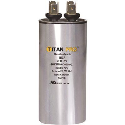 Packard Run Capacitor 7.5 MFD 440/370-Volt Round