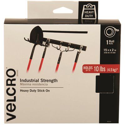 FD.VELCRO 15 ft. x 2 in. Industrial Strength Tape