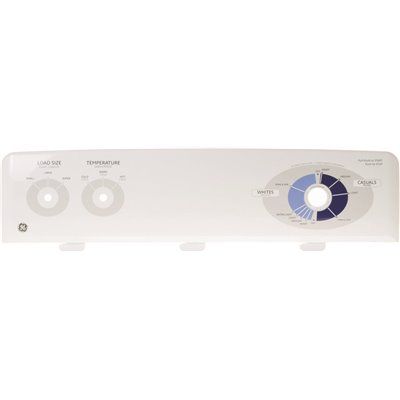 GE Washing Machine Backsplash/Control Panel Assembly