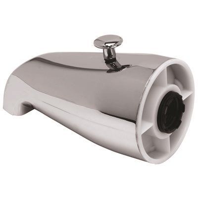 PROPLUS® BATHTUB SPOUT WITH TOP DIVERTER, CHROME, 3/4-INCH IPS