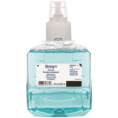 Renown EFA FOAM HAND SOAP, 1,200ML, POMEBERRY