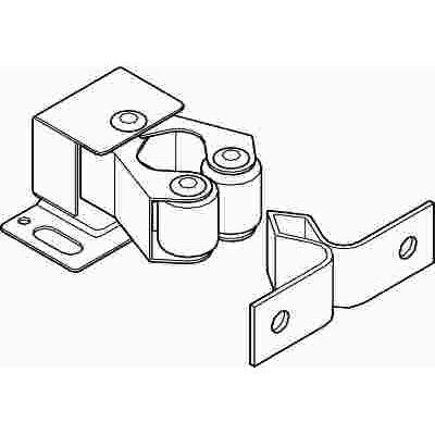 Anvil Mark Double Roller Cabinet Catch