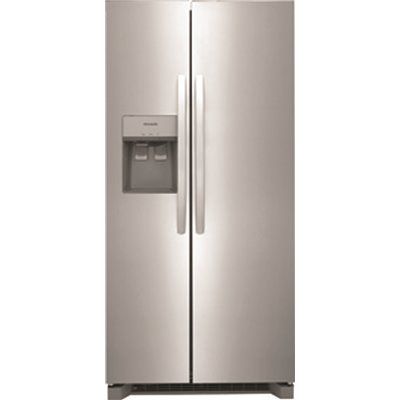 Frigidaire 33 in. 22.3 cu. ft. Side by Side Refrigerator in Stainless Steel, Standard Depth