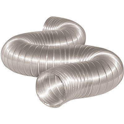 Dundas Jafine 4 in. x 8 ft. Semi-Rigid Aluminum Duct