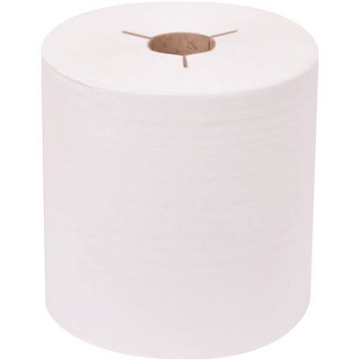 Renown Premium 8 in. Bright White Luxury Controlled Hardwound Paper Towels (600 ft. per Roll, 6