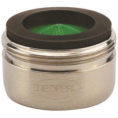 NEOPERL MALE AERATOR, 1.5 GPM WATER SAVING, 15/16 IN. -27, BRUSHED NICKEL