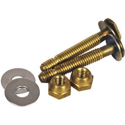Hercules Johni-Bolts 5/16 in. x 2-1/4 in. Brass Toilet Bolts