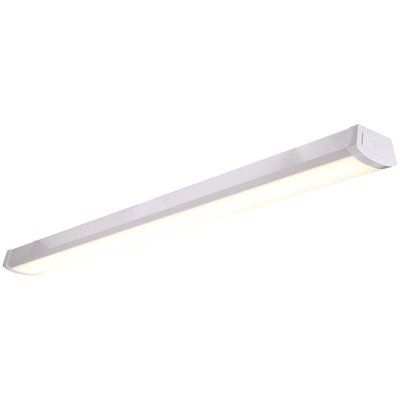 Lithonia Lighting Contractor Select FMLWL 4 ft. Dimmable 40-Watt 2900 Lumens 4000K White Integra
