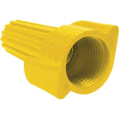 Winged Yellow Wire Nuts-100 Box