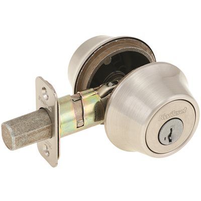 KWIKSET SMART KEY 660 DOUBLE CYLINDER DEADBOLT SATIN NICKEL
