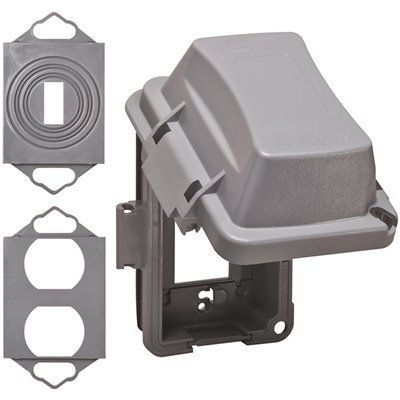 TAYMAC 1-Gang Horizontal or Vertical Weatherproof Extra-Duty In-Use Cover