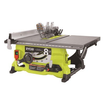FD.RYOBI 13 Amp 8-1/4 in. Compact Portable Corded Jobsite Table Saw (No Stand)