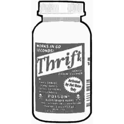 Thrift 1 lb. Thrift Drain Cleaner