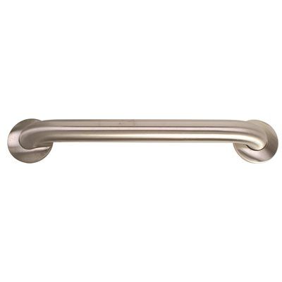 Premier ROUND FLANGE GRAB BAR, 16 IN., STAINLESS STEEL