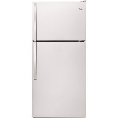 Whirlpool 18.2 cu. ft. Top Freezer Refrigerator in Monochromatic Stainless Steel