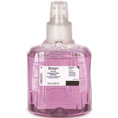 Renown 1200 ml Antibacterial EFA Foam Handwash Touch Free Refill Plum