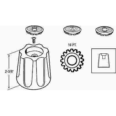 PROPLUS® TUB AND SHOWER HANDLE FOR GERBER